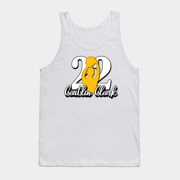 Caitlin Clark Tank Top by Light Up Glow 